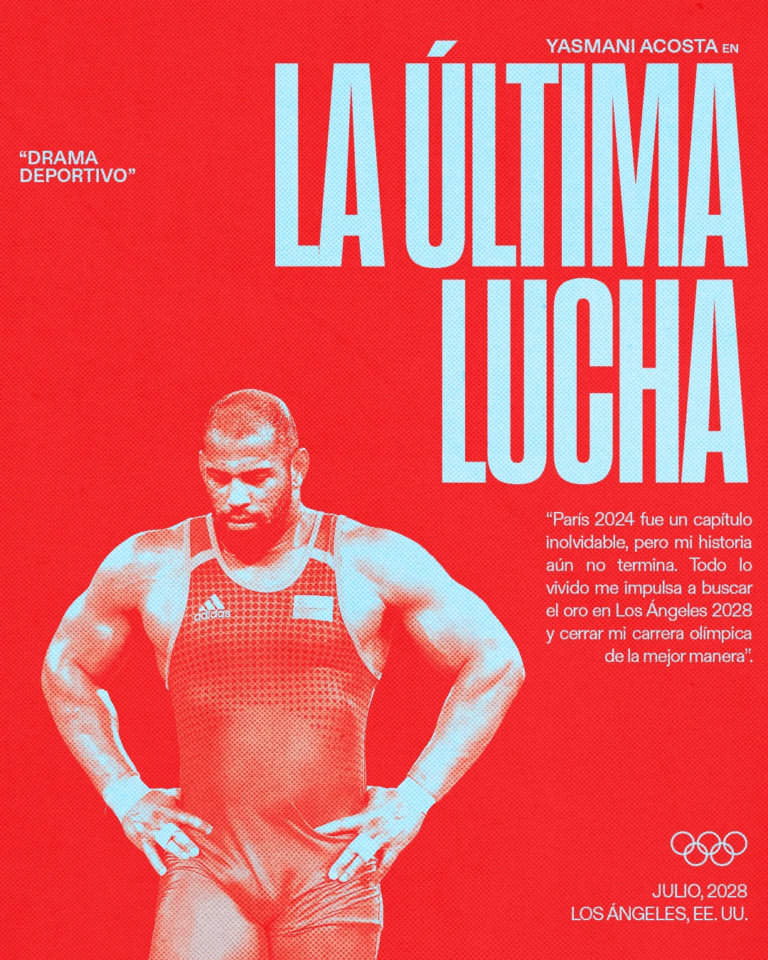 LA28 athlete movie poster — piece 05